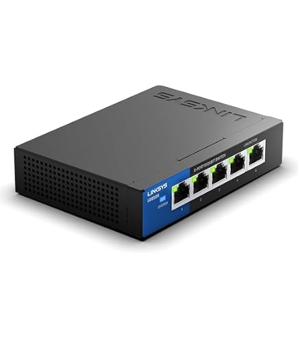 Amazon.co.jp: Linksys LGS105-JP 5-Port Gigabit Switching Hub Metal